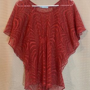 Maurices Lace Patterned Shirt